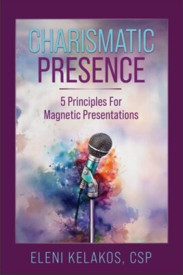 Charismatic Presence, Eleni Kelakos, Book Cover